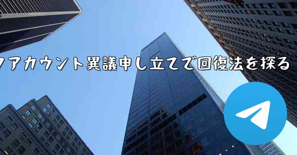 ロックアカウント異議申し立てで回復法を探る