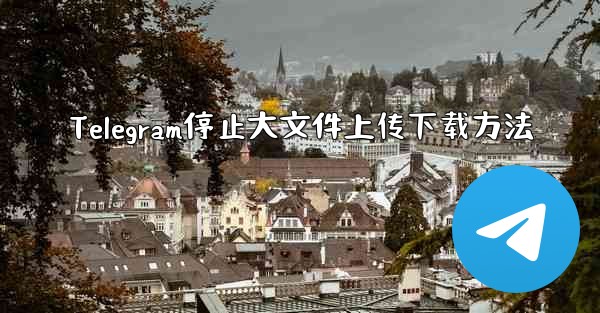 Telegram停止大文件上传下载方法