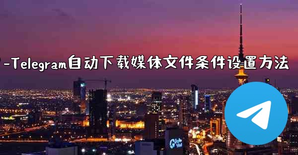 Telegram がメディア ファイル (写真、ビデオ、ドキュメント) を自動的にダウンロードするための条件 (モバイル データ、Wi-Fi) を設定するにはどうすればよいですか？-Telegram自动下载媒体文件条件设置方法