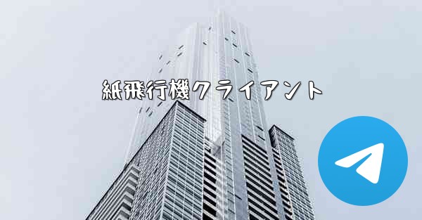紙飛行機クライアント