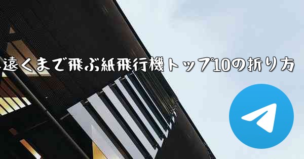 <b>最も遠くまで飛ぶ紙飛行機トップ10の折り方</b>
