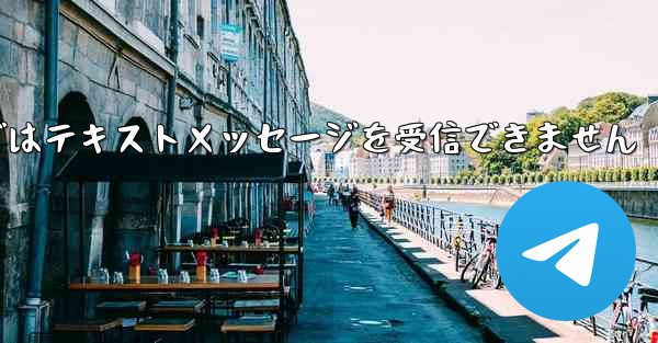 <b>Paper Planeの国内携帯電話番号ではテキストメッセージを受信できません</b>