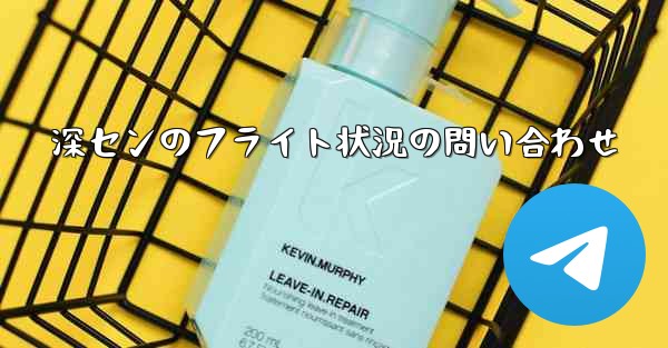 深センのフライト状況の問い合わせ