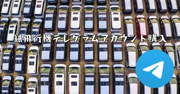 紙飛行機テレゲラムアカウント購入