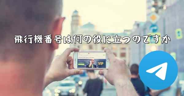 飛行機番号は何の役に立つのですか