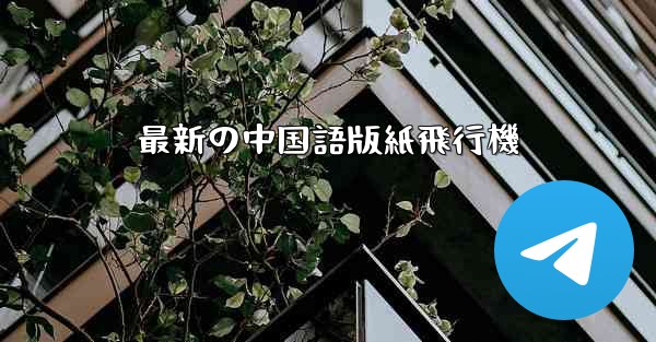最新の中国語版紙飛行機