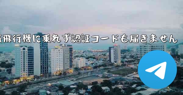紙飛行機に乗れず認証コードも届きません