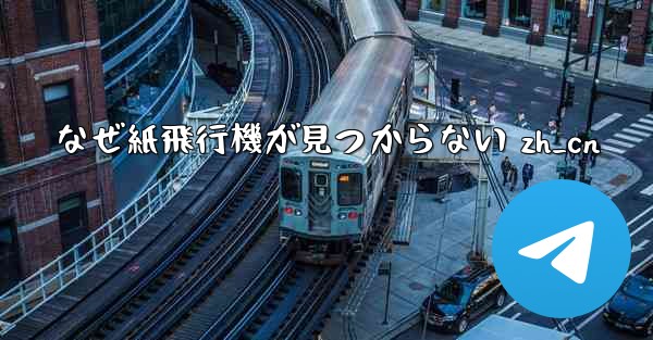 なぜ紙飛行機が見つからない zh_cn