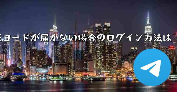 紙飛行機の国内番号で認証コードが届かない場合のログイン方法は
