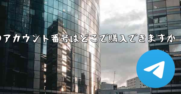 紙飛行機のアカウント番号はどこで購入できますか