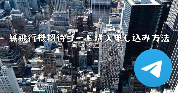 紙飛行機招待コード購入申し込み方法