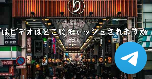 Web バージョンの Paper Plane telegeram ではビデオはどこにキャッシュされますか