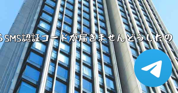 Paper PlaneからSMS認証コードが届きませんどうしたの