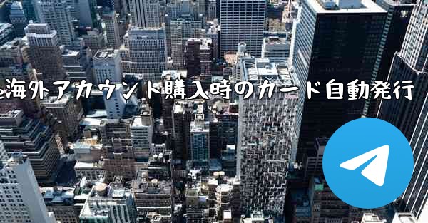 Paper Plane海外アカウント購入時のカード自動発行