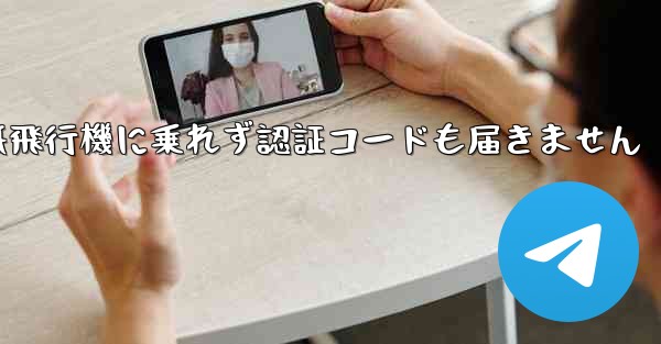 紙飛行機に乗れず認証コードも届きません