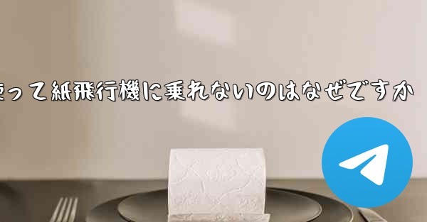 携帯電話番号を使って紙飛行機に乗れないのはなぜですか
