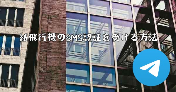 紙飛行機のSMS認証を受ける方法