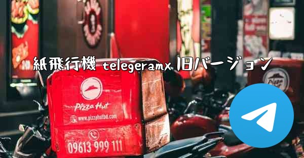 紙飛行機 telegeramx 旧バージョン