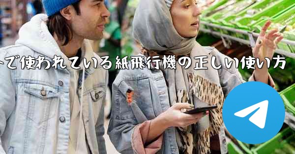 海外で使われている紙飛行機の正しい使い方