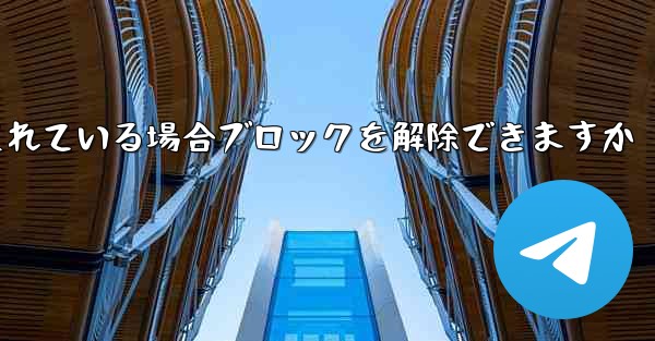 <b>Paper Plane アカウントがブロックされている場合ブロックを解除できますか</b>