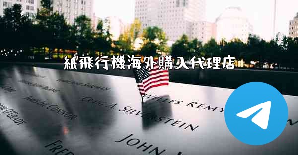 紙飛行機海外購入代理店