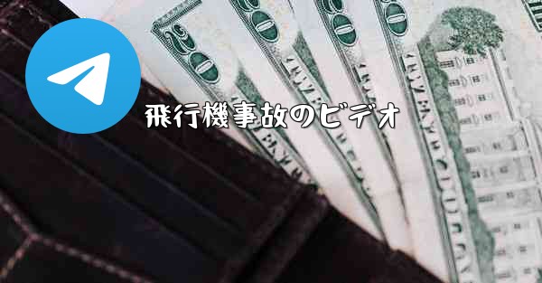 飛行機事故のビデオ