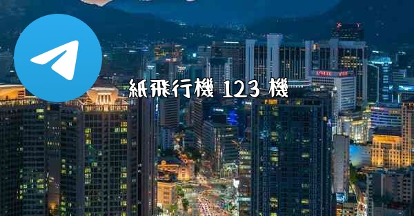 <b>紙飛行機 123 機</b>