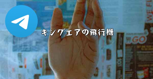 キングエアの飛行機