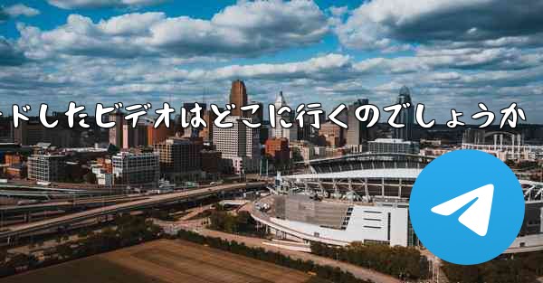 飛行機からダウンロードしたビデオはどこに行くのでしょうか