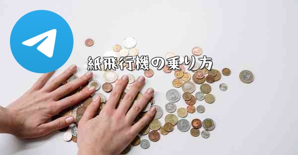 紙飛行機の乗り方