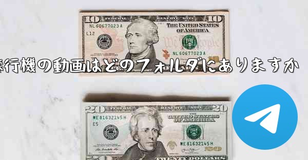 <b>紙飛行機の動画はどのフォルダにありますか</b>