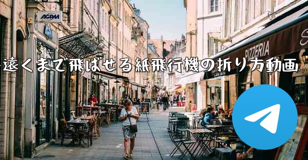 一番遠くまで飛ばせる紙飛行機の折り方動画
