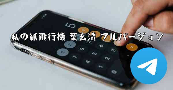 私の紙飛行機 葉玄清 フルバージョン