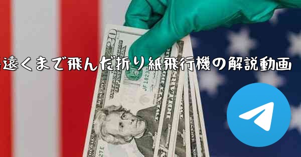 一番遠くまで飛んだ折り紙飛行機の解説動画