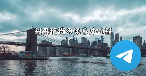 紙飛行機の柔らかい紙
