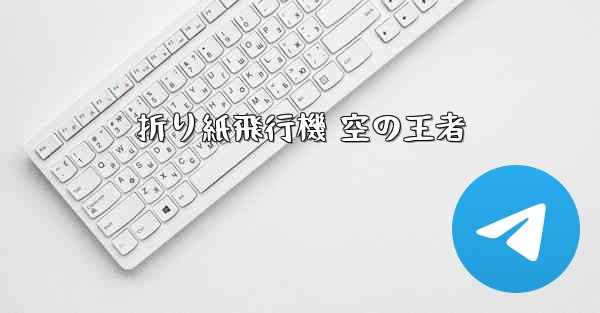折り紙飛行機 空の王者