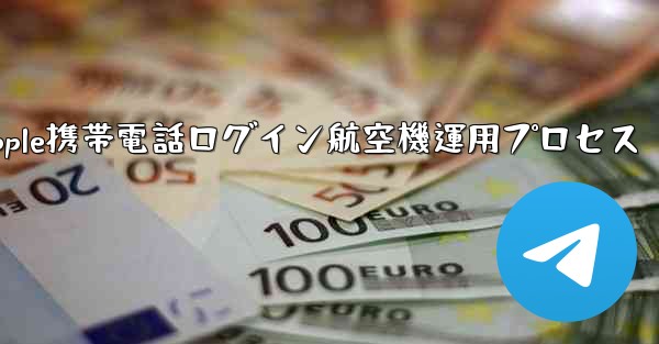 Apple携帯電話ログイン航空機運用プロセス