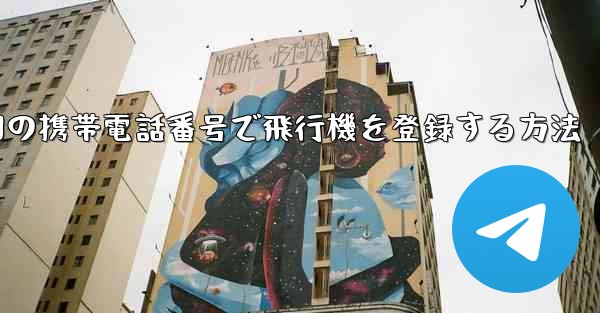 中国の携帯電話番号で飛行機を登録する方法