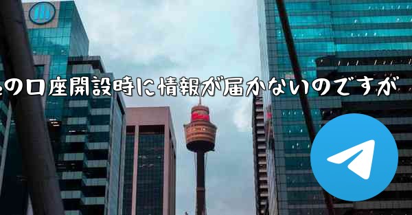 Paper Planeの口座開設時に情報が届かないのですが