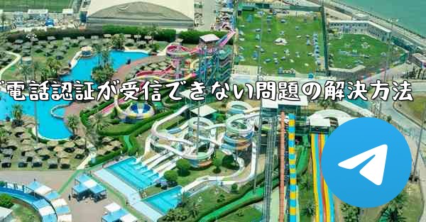 紙飛行機で電話認証が受信できない問題の解決方法