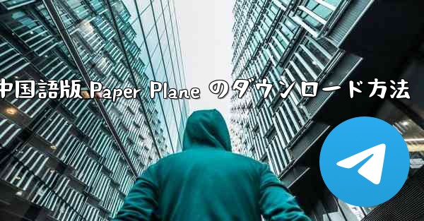 中国語版 Paper Plane のダウンロード方法