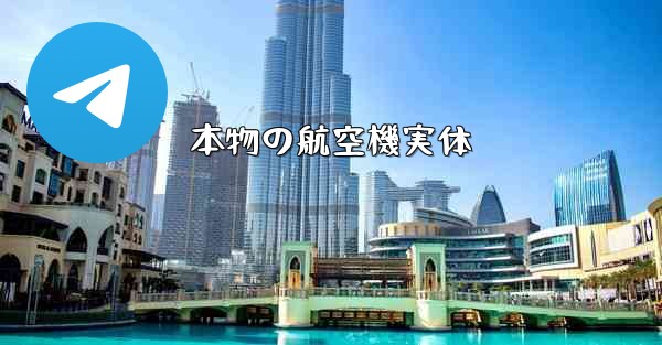 本物の航空機実体