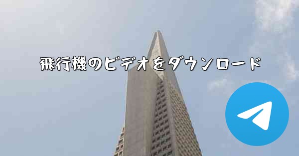 飛行機のビデオをダウンロード