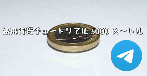 紙飛行機チュートリアル 5000 メートル
