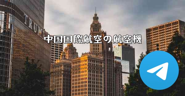 中国国際航空の航空機