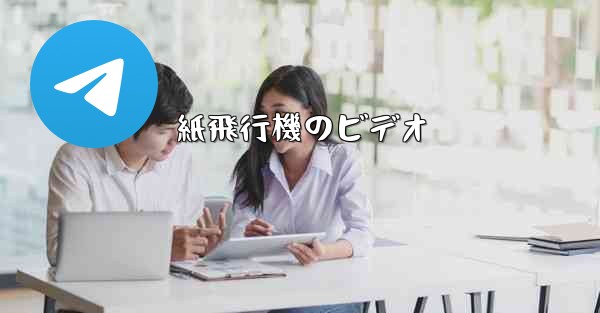 紙飛行機のビデオ