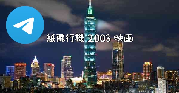 紙飛行機 2003 映画