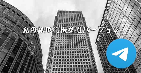 私の紙飛行機女性バージョン