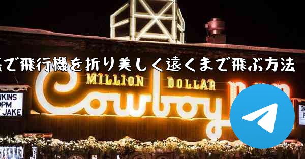 折り紙で飛行機を折り美しく遠くまで飛ぶ方法