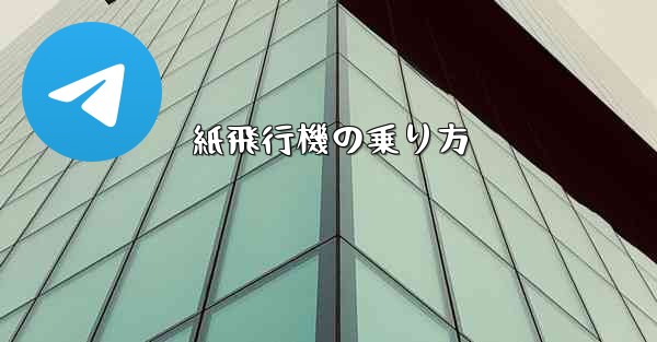 紙飛行機の乗り方